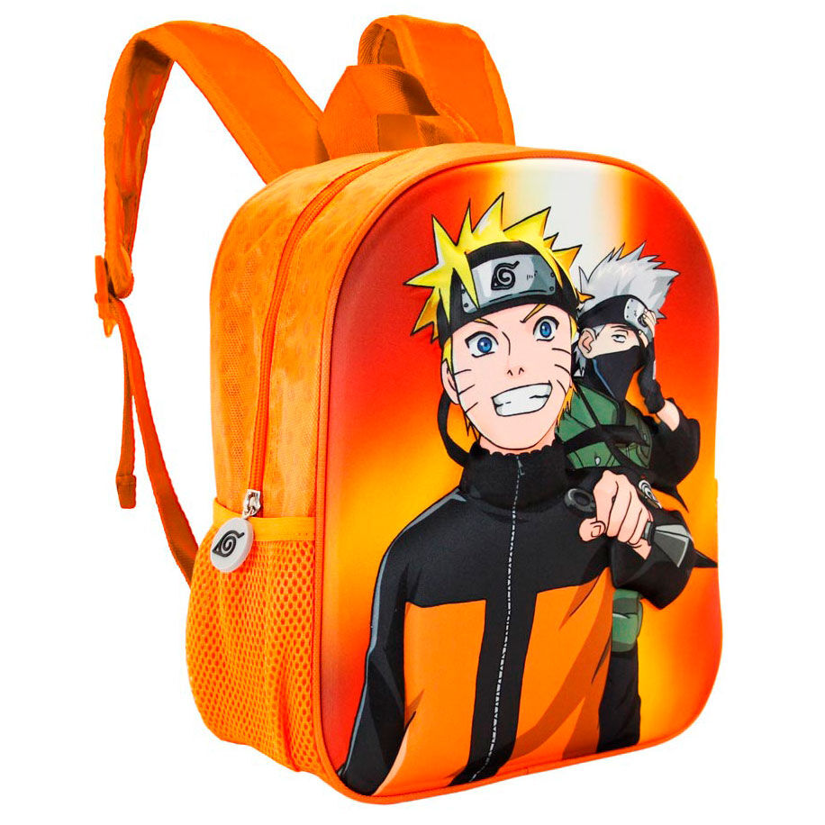 Zaino Naruto 3D Action 31cm Dimensioni: 31x26x11 cm. Zaino prescolare con parte