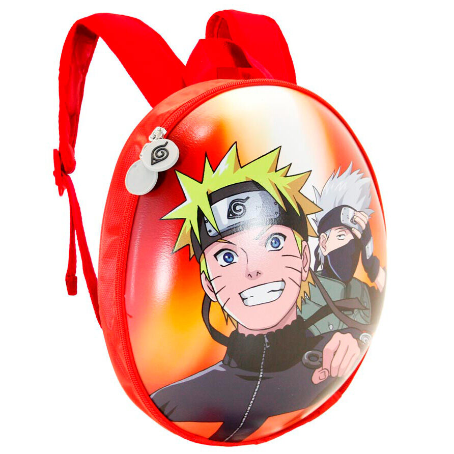 Zaino Eggy Action Naruto 28 cm Dimensioni: 24x28x10cm