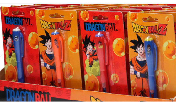 Set 4 Penne luminosa Dragon Ball Z (assortita)