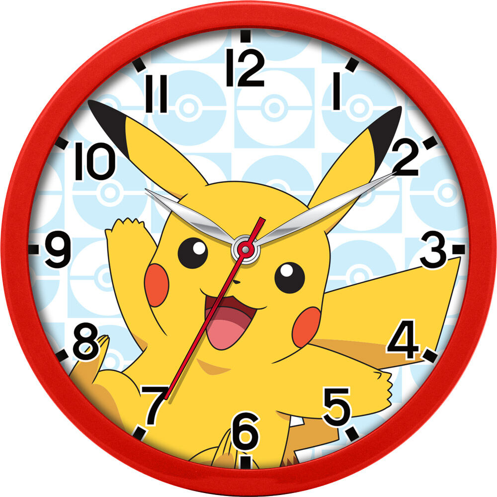 Orologio da parete Pokemon Dimensioni: 25 cm.