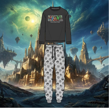 Pigiama in cotone per adulti Avengers Marvel Taglie: S(1)-M(2)-L(2)-xL(2)-XXL(1)